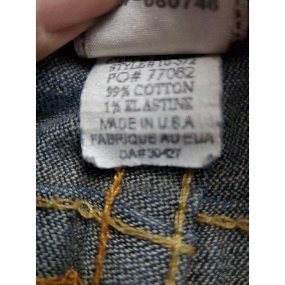 Vintage True Religion World Tour Billy Denim Jeans Pants Women’s Size 32 USA - Picture 13 of 16